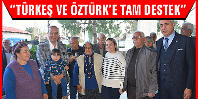 Türkeş ve Öztürk Ceyhanlılara güven veriyor